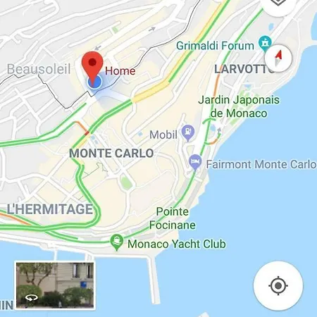 For 2 Few Steps From Center Of Monte Carlo Apartment Beausoleil